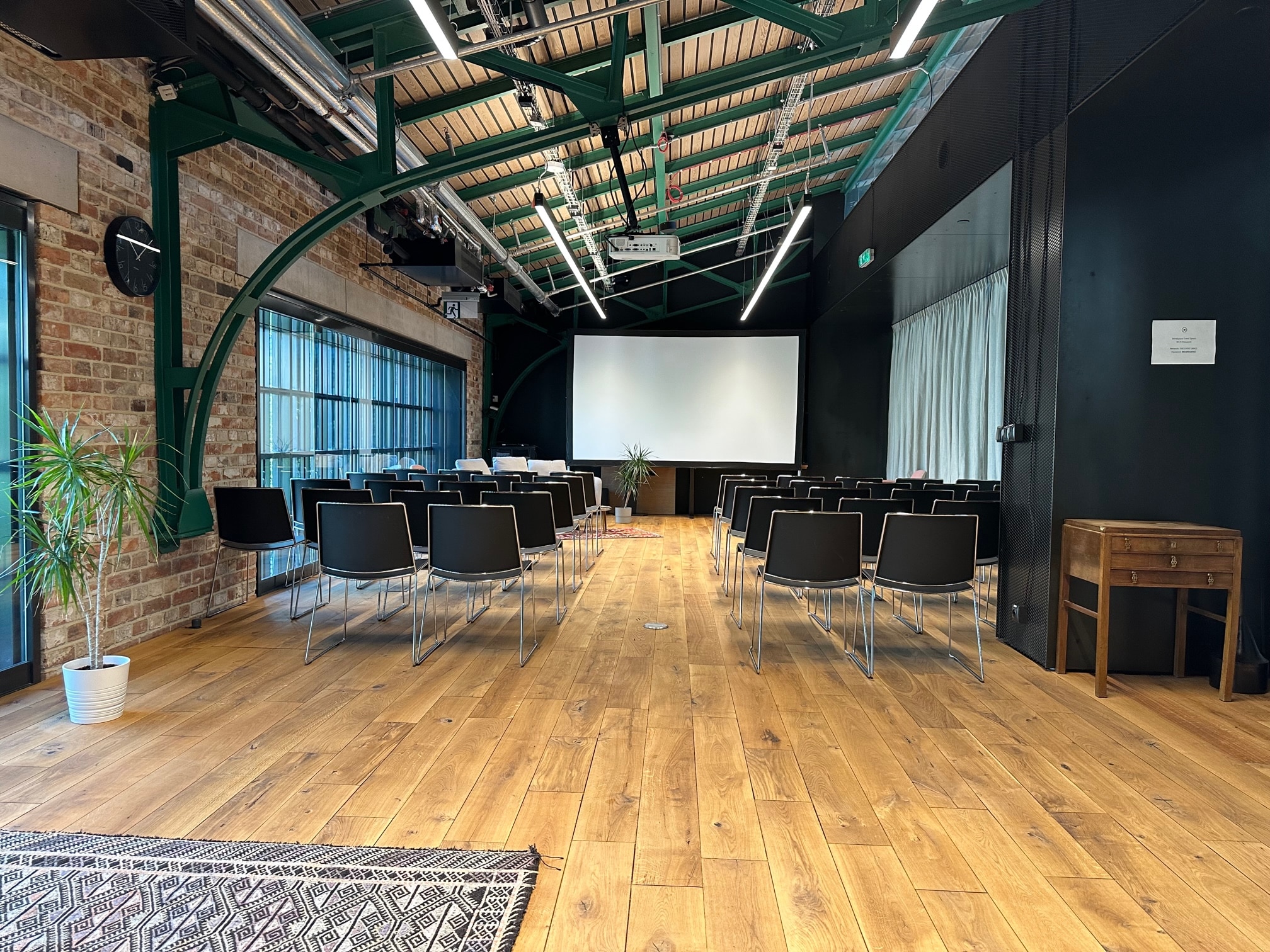 Hybrid conference in the 120 m² room — Hala Koszyki, Koszykowa 65, Warsaw